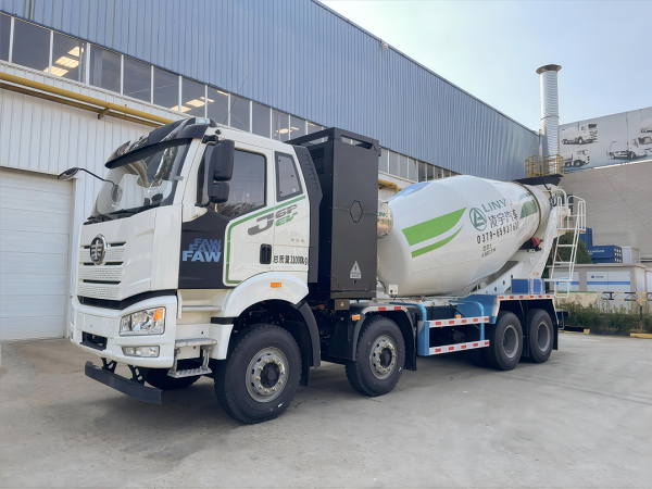 解放＆jdb电子游戏新能源搅拌车