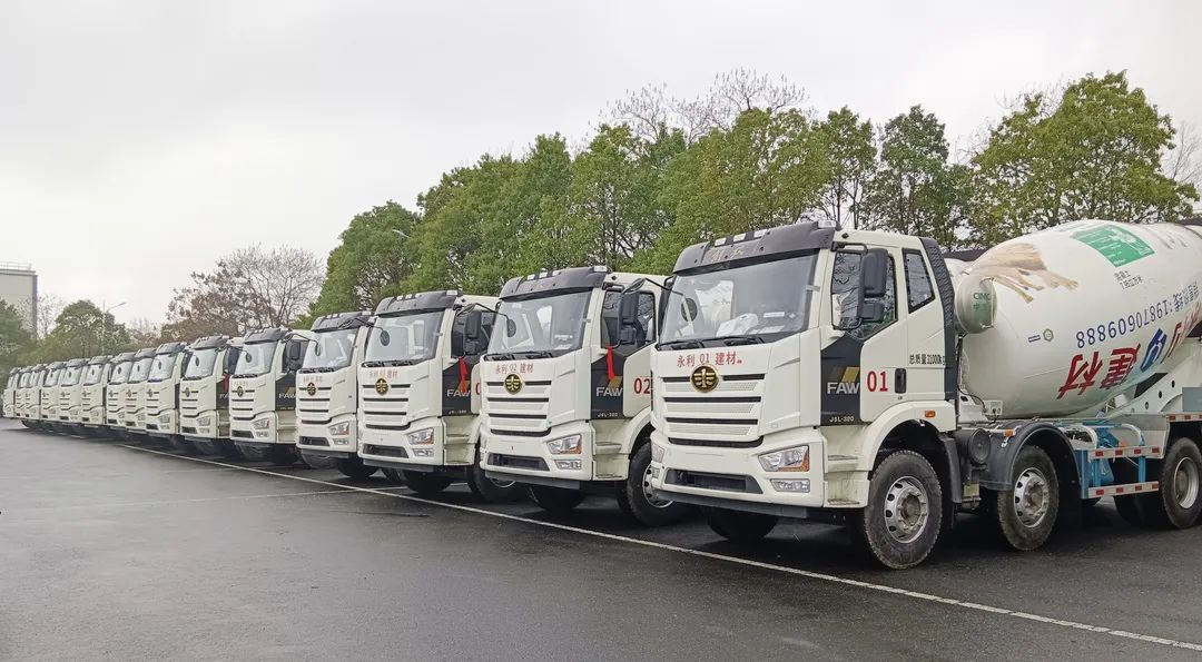 联合交付共赢未来！全新解放&jdb电子游戏J6L搅拌车首亮相！