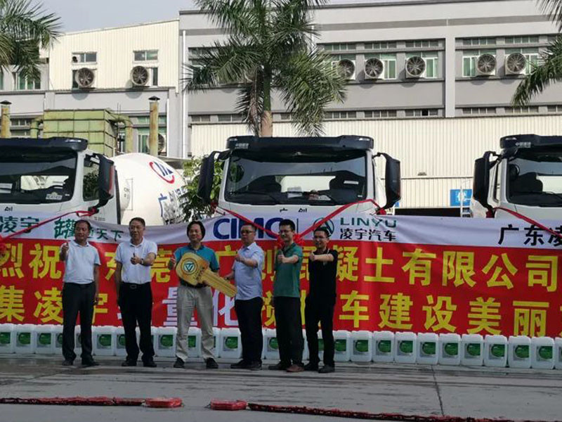 粤港澳大湾区再传喜报！30台jdb电子游戏轻量化搅拌车挺进东莞